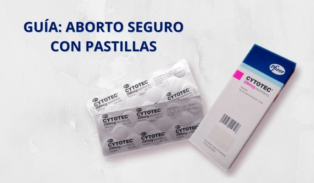 Blister de pastillas para abortar Cytotec